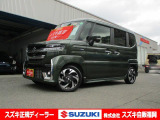 <令和6年式> クールカーキパールメタリック。 タントカスタム・N-BOXカスタムをお探しの方へ! 「超音波センサー・後方誤発進抑制機能」装着したスマート&クールな【スペーシア カスタム HV XSターボ】★