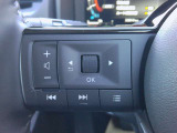 便利なステアリングオーディオスイッチが付いて走行中に便利です