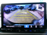 バック駐車の時などに役に立つバックカメラを搭載しております。