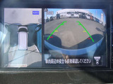アラウンドビューモニターは車両の上空から見下ろすような映像で全方向見れるので、車庫入れが楽になります♪