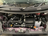 エンジンルームもピカピカ洗浄済み。
