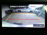 バックガイドモニターで駐車も安心