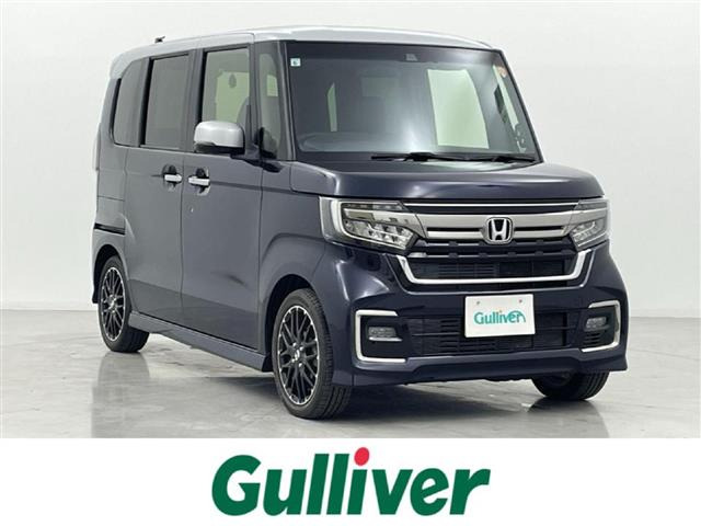 N-BOXカスタム L ターボ 本革シート ワンオーナー