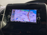 ナビ搭載です。知らない道も安心ですね!