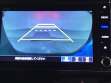 バックでの車庫入れも安心です! リアカメラが付いているバックモニター付のナビを装備しております。操作線もついており距離感も画面から確認できます。