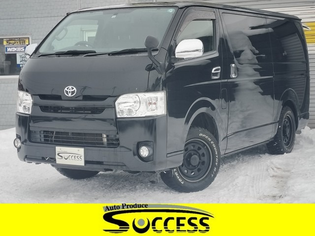 ハイエースバン 3.0 スーパーGL ロング ディーゼル 4WD 本州仕入れ ワンオーナー車 ...