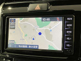 純正ナビを装備。タッチパネル式で使いやすく、お出かけもラクラクです。