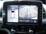 360度見渡せるアラウンドビューモニターがついておりますので駐車の際も安心です!