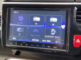 ホンダギャザーズメモリーナビ、フルセグ、DVD、CD再生にbluetoothのオーディオ機能が充実しています。