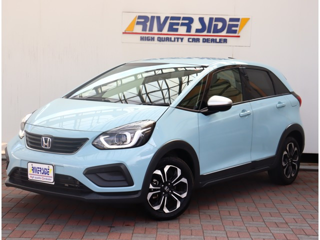 フィット1.5 e:HEV クロスターワンオーナー 純正ナビ バックカメラ ブ