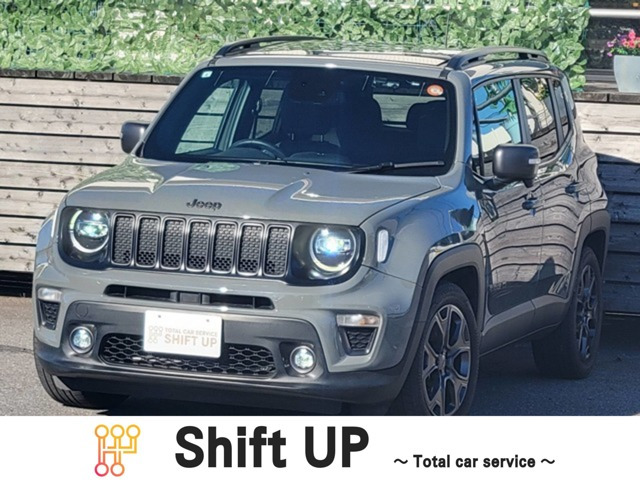 レネゲード80thアニバーサリー エディションアダプティブクルーズコントロール/ブライ