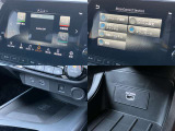 NissanConnectで便利な機能やオリジナルサービスを利用可能です。USB接続、HDMI接続、ワイヤレス充電つき。