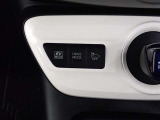 EVドライブモードスイッチ、ドライブモードセレクトスイッチ、車両接近通報装置一時停止スイッチ。