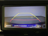 狭い駐車場や立体駐車場などもリアルに映るバックガイドモニター付でラクラク駐車♪