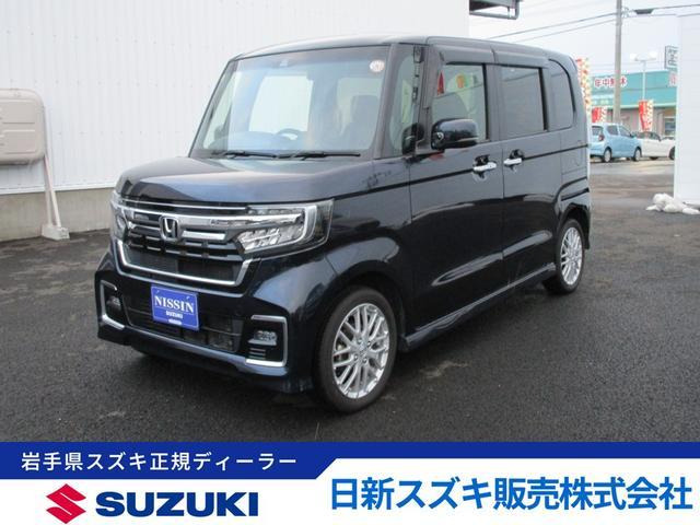 N-BOXカスタム L ターボ 4WD フルセグナビ バックカ