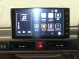 9インチスマホ連携ディスプレイオーディオです。バックカメラも付いて車庫入れ・駐車も安心です。Bluetooth対応機器を登録して音楽を楽しんだりハンズフリー通話が出来て便利です。