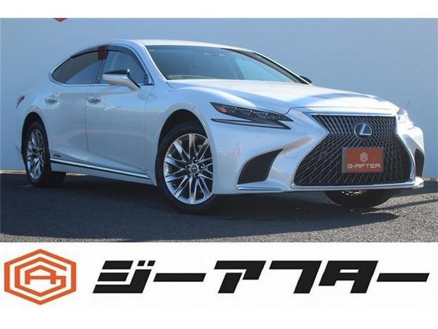 LS500h Iパッケージ 4WD禁煙車 純正12.3型ナビ フルセグTV