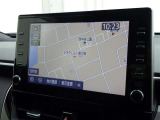 純正ナビです。見やすい地図画面です。