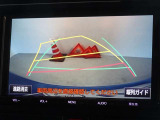 バックガイドモニターを装備しています、車庫入れもラクラクです。