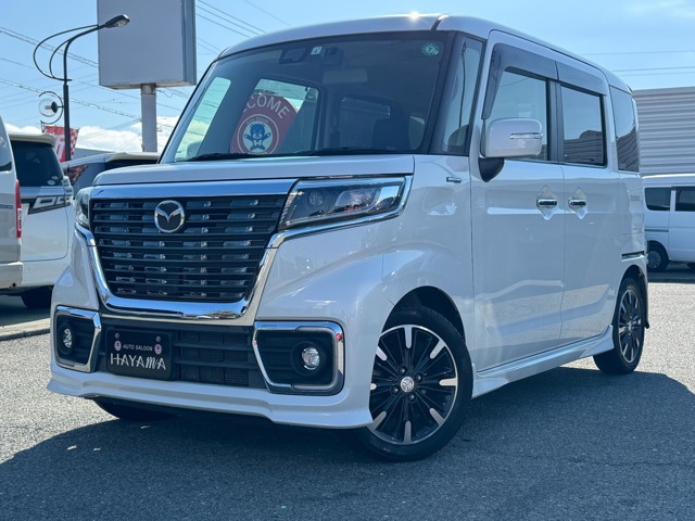 フレアワゴン カスタムスタイル ハイブリッド XS バックカメラ/前後ドライブレコーダー