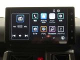 ディスプレイオーディオを装備。スマホとクルマをつなぐことで、これまでのナビに加えて、いろんなサービスが楽しめます。