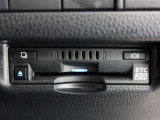 ETC車載器付きです。高速道路の料金所もスムーズに通過できます。