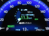 ディスプレイには運転に必要な様々な情報を表示します。