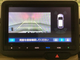 バックでの車庫入れも安心です! リアカメラが付いているバックモニター付のナビを装備しております。バンパーについているソナーや、操作線もついており距離感も画面から確認できます。