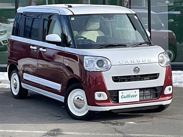 ムーヴキャンバスストライプス Gターボ 4WD4WD ワンオーナー