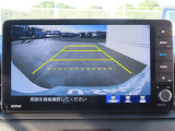 【バックカメラ装備済み】駐車の際の心強い味方!ガイドを見て確認しながら駐車できるので安全です。