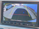 後方の安全確認に役立つバックカメラです。