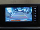 バックモニター付。後退時にはナビの画面が後方視界を映し出してくれますので非常に便利ですよ