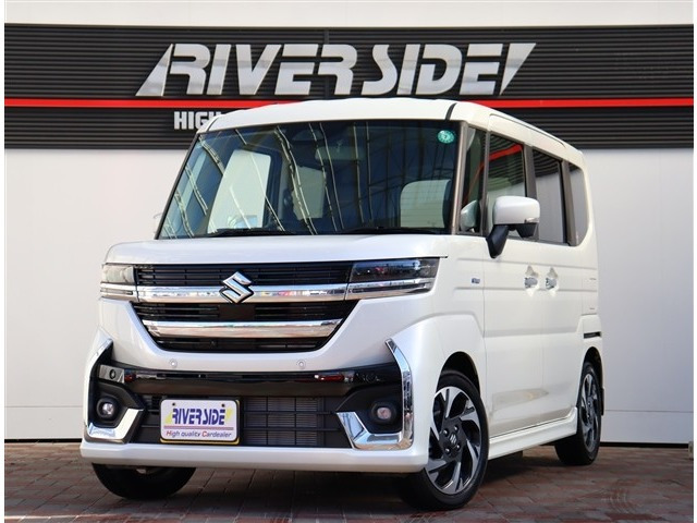 スペーシアカスタムハイブリッド(HYBRID)  XSターボ純正9インチメモリーナビ全方位カメラHUDフ