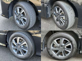 205/60R16 純正アルミホイール装着。タイヤはまだまだ使えます。