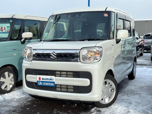 スペーシア ハイブリッド(HYBRID)  X 4WD ☆純正ナビ☆