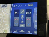 運転席・助手席・独立型オートエアコン。運転手とパートナー別々の温度設定が出来快適なドライブが楽しめます!!