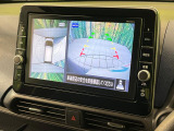 【アラウンドビューモニター】専用のカメラにより、上から見下ろしたような視点で360度クルマの周囲を確認することができます☆死角部分も確認しやすく、狭い場所での切り返しや駐車もスムーズに行えます。