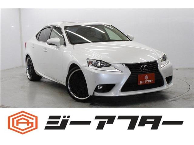IS200t バージョンL禁煙 サンルーフ 本革シート 純正ナビ