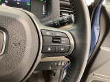 クルーズコントロールを装備しています。高速道路などで一定の速度で走ってくれるので運転が楽ですよ!速度を設定できますので、スピードの出しすぎにも注意できます。
