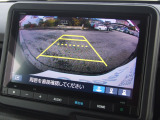 バックカメラ:後方確認がラクに出来るので駐車場も安心