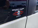 盗難防止のカーアラーム付き!