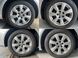 純正のアルミホイールもキレイです☆写真を掲載しませんでしたが、この他にもインチアップしたノーマルタイヤセットが1組。スタッドレスタイヤセットも1組ございます(^^)v