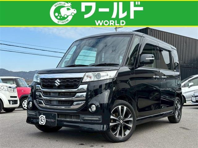 スペーシアカスタムZターボ ユーティリティパッケージ デュアルカメラブレーキサポート