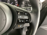 クルーズコントロールを装備しています。高速道路などで一定の速度で走ってくれるので運転が楽ですよ!速度を設定できますので、スピードの出しすぎにも注意できます。