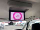 後席モニターです アニメや映画も見れてドライブが楽しくなります!