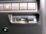 ETC車載器付きです。高速道路の料金所もスムーズに通過できます。