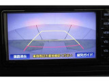 車両を上から見たような映像をナビ画面に表示するパノラミックビューモニターが付いています。