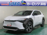 トヨタの新型BEV(バッテリー式電気自動車)、EVならではの静粛性とパワフルな加速が味わえるクルマです。