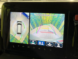 【全方位モニター用カメラ】専用のカメラにより、上から見下ろしたような視点で360度クルマの周囲を確認することができます☆死角部分も確認しやすく、狭い場所での切り返しや駐車もスムーズに行えます。