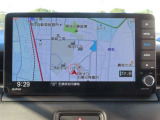 【 ホンダ純正ギャザズ・VXU-225VZi 】ホンダ純正の9インチメモリーナビが装備されています。
